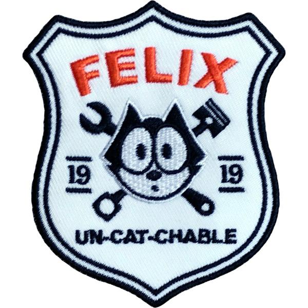 フィリックス・ザ・キャット・UCC・刺繍ワッペン・パッチ・アイロン糊付き・サイン・Sign