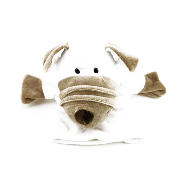 naissant かわいい ワンちゃん 犬 の パペット やわらか ぬいぐるみ いぬ