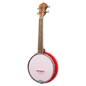 Lahaina(ラハイナ) クリスタルバンジョーウクレレ レッド LBU-200RD