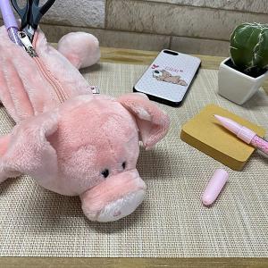 NICI フィギュアポーチ/ピンクピッグの詳細画像5