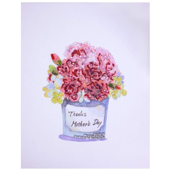 MIYUKI ビーズキット ビーズデコール キット パート20 花のデコール12か月シリーズ カーネ...