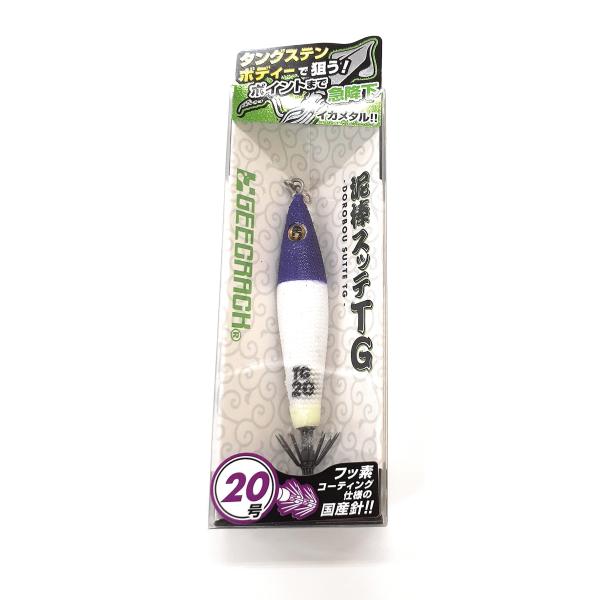 ジークラック 泥棒スッテTG 20号 ＃019パープルヘッド