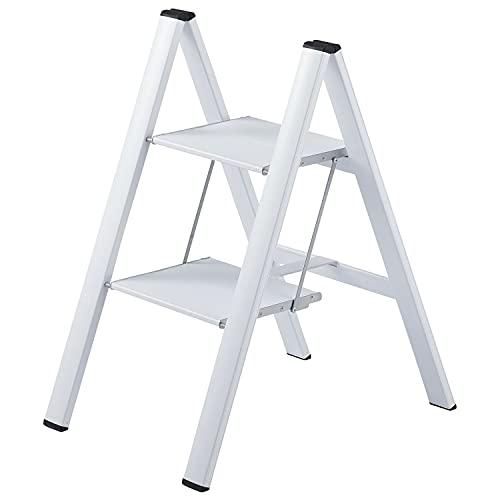長谷川工業(Hasegawa) スリムステップ 2段 ホワイト SJ-2d(WH) (17655) ...