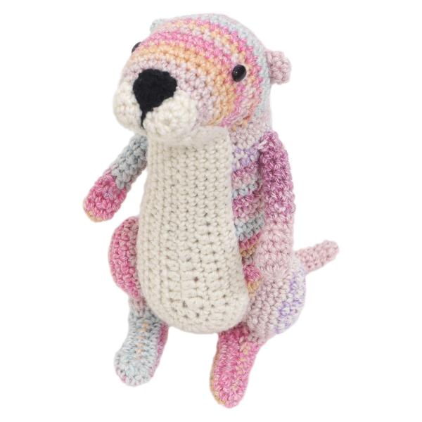 NASKA 編み物キット かわうそ の ティモシー Designed by エルタデザイン 武田浩子...