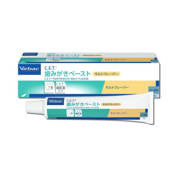 ビルバック (Virbac) C.E.T.歯みがきペースト モルトフレーバー 70g