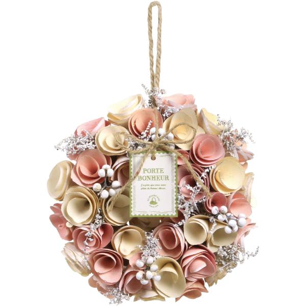 エスジーワンダーゾーン (SG Wonder zone) リース 18cm パステルピンク 660-...