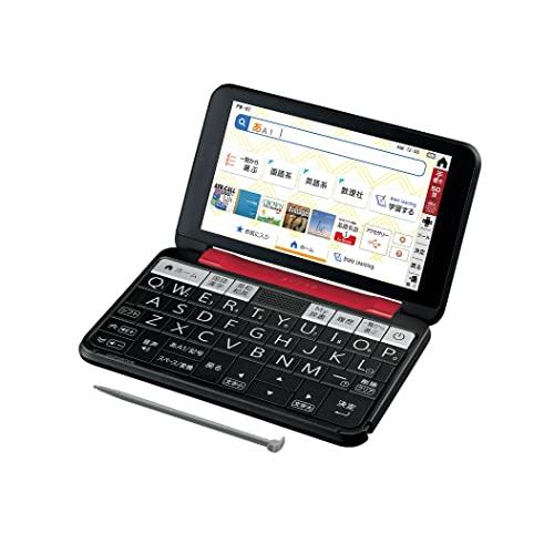 シャープ 電子辞書 BRAIN 高校生モデル(6教科対応) PW-H1-R(レッド系) 2021年発...