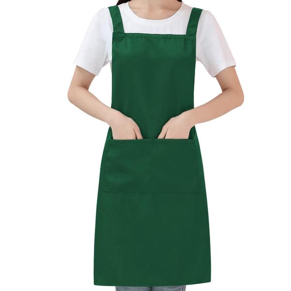 [cozycube] エプロン H型 首掛け シンプル 女性用 男性用 メンズ レデイース カフェエ...