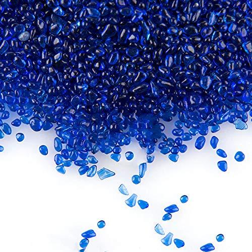 MUYYIKA アクアリウム 水槽用飾り石 彩り石 観賞 魚 クリスタル ガラス石 水族用品 底砂・...