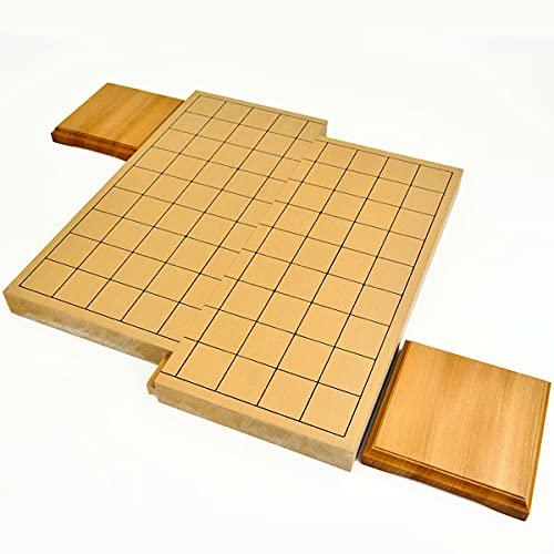 将棋盤 新桂1寸スライド卓上将棋盤(駒台・将碁屋ミニ椿油)