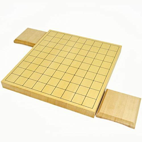 将棋盤 ヒバ1寸ハギ卓上将棋盤（駒台・将碁屋椿油付き）