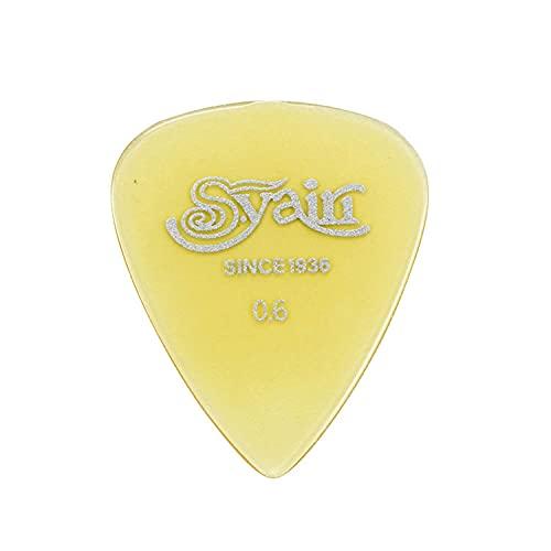 S.Yairi ヤイリ ピック Ultem 0.6mm スタンダード型 SYP-1U06 25枚入り