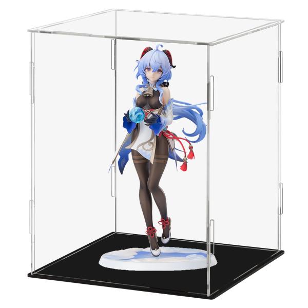 AMEITECH 収納ケース ボックス フィギュア ケース 背面ミラー コレクションケース uvカッ...