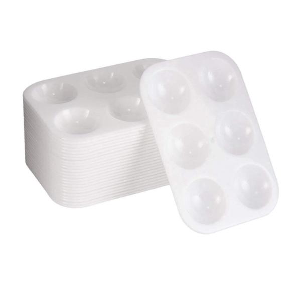 moonwood パレット 40枚 塗装皿 使い捨て 樹脂 絵皿 塗料 ペイントトレイ (６)