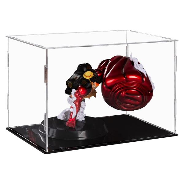 Dezzer フィギュアケース コレクションケース 背面ミラー 組立式 アクリル uvカット 人形ケ...