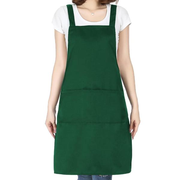 [cozycube] エプロン H型 首掛け シンプル 女性用 男性用 メンズ レデイース カフェエ...