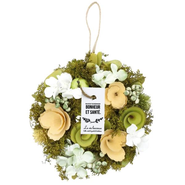 パセオ あじさいリース グリーン S XS-209S