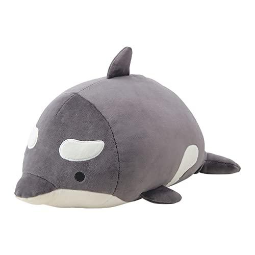 りぶはあと ボルスター マシュマロアクアミエ シャチ (全長約27cm) ぬいぐるみ 腰当て 982...