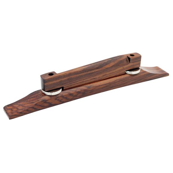 SCUD アーチトップギター用ブリッジ/スラント/ローズウッド/クローム金具 F-2805R