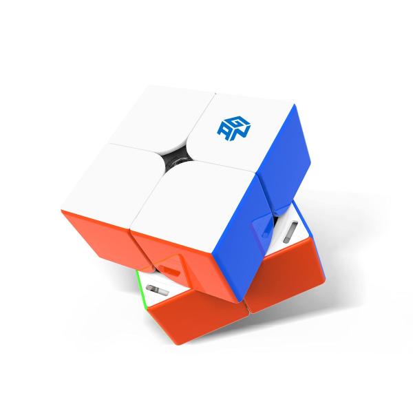 GAN 251 M Pro, 2x2 磁気 スピード ガン 競技用 キューブ、63マグネット（つや消...