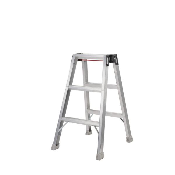 長谷川工業(Hasegawa) 強力ミニ脚立(ワンタッチバー付) 3段 RM-75 (0.75m) ...