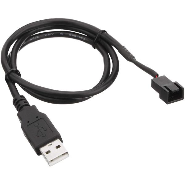 CA-010B USB→ファン3P変換ケーブル
