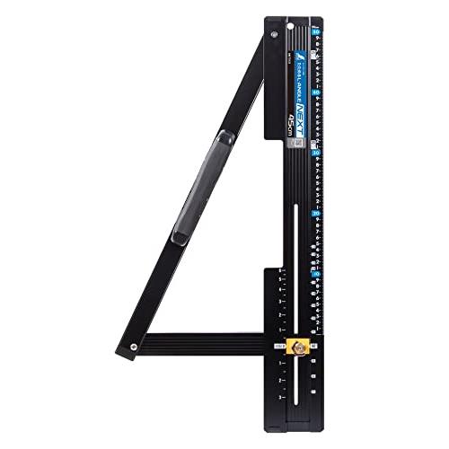 シンワ測定(Shinwa Sokutei) 丸ノコガイド定規 たためるエルアングルＮｅｘｔ４５cm ...