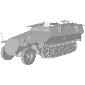ダス・ヴェルク 1/35 ドイツ軍 Sd.Kfz.251/7 D型 戦闘工兵車 2 in 1 プラモ...