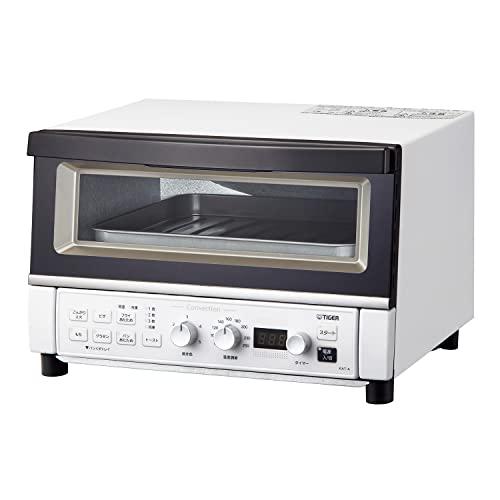タイガー魔法瓶(TIGER) オーブントースター 熱風コンベクション 断熱Wガラス 温度調節機能 3...