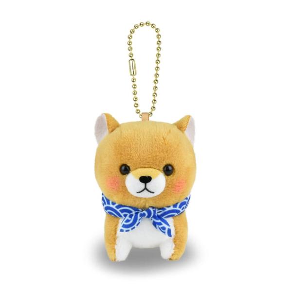 アミュファン(AMUFUN) ぬいぐるみ マスコットキーホルダー 茶 小