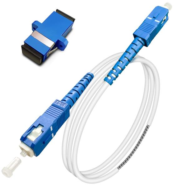 【Bangun】光ファイバーケーブル 曲げに強 耐圧 宅内光配線コード 光ケーブル線 SC-SCコネ...