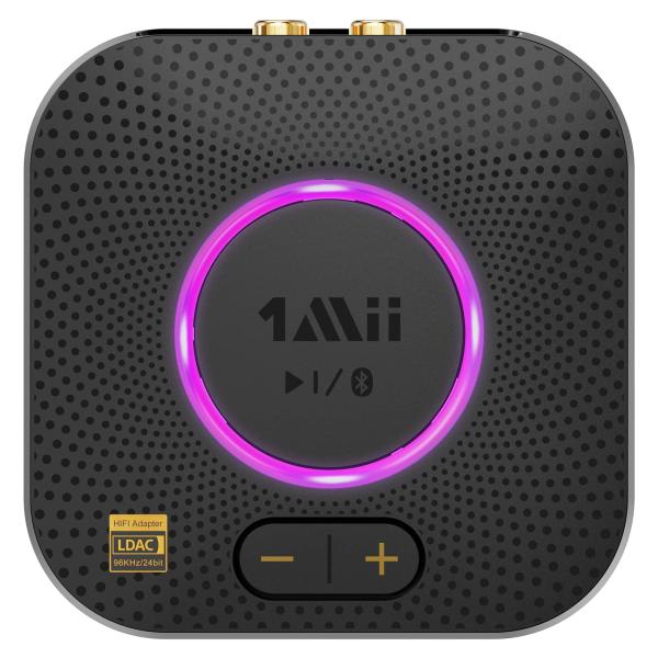 1Mii LDAC bluetooth 5.2 レシーバー オーディオ ブルートゥース 受信機 AP...