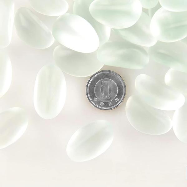 Charmoon アクアリウム 水槽 飾り石 15-25mm 彩り石 ガラス クリスタル 底砂 砂利...