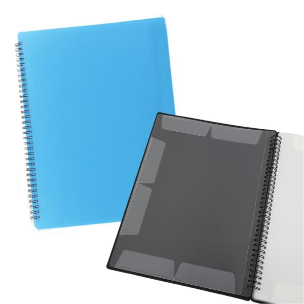 I'm so happy 楽譜ファイル 書き込める A4 バインダー 楽譜入れ 楽譜ホルダー 軽量 ...