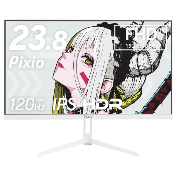 Pixio PX246 Wave White ゲーミングモニター 23.8インチ FHD 120Hz...