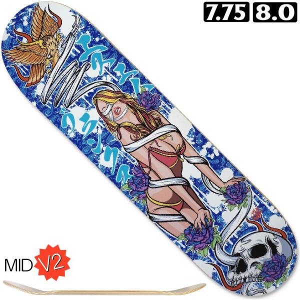 【Bグレード (必ず画像2枚目をご確認下さい)】DICKDEE X SMBLANKS デッキ (MI...