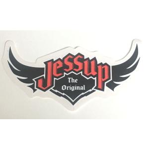 JESSUP ジェサップ ロゴステッカー 109mm x 57mm US正規品 (背面クリア素材です)｜secondsk8