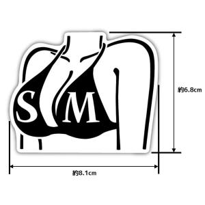 //話題のSMブラ ステッカー// 約8.1c...の詳細画像1