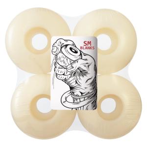 //USしっとり99A// 53mm ノーマルシェイプ 白無地 SMBLANKS エスエムブランクス