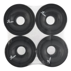 ソフトウィール SMBLANKS 70mm78a 高反発ソフト 黒 スケートボード