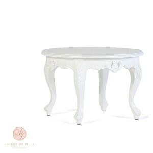 コーヒーテーブル 猫脚 ロココ調 彫刻家具 かわいい ソファ テーブル