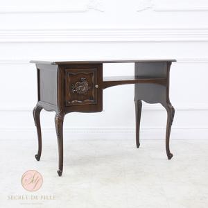 デスク 机 アンティーク 猫脚 英国 姫系 ロココ調 エレガント ゴシック