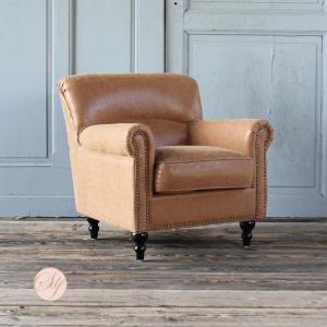 昭和レトロソファ アンティーク ウィングチェア 1人 一人掛け 1P 1