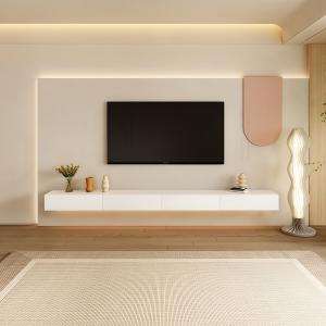 テレビ台 壁掛け フローティングテレビボード ローボード テレビキャビネット 引き出し付き 収納付き 壁掛けテレビ台 北欧 モダン リビング収納 AVボード