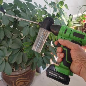 授粉機 電動送粉機 果樹人工授粉装置 連続均一噴出 伸縮式ノズル 長さ調整可能 省エネ長時間稼働 バッテリー付き キウイ・リンゴ・ナシ・ドラゴンフルーツ対応