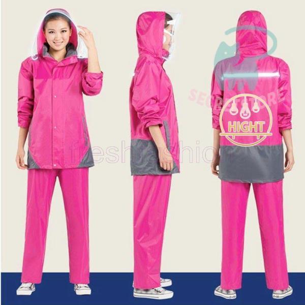 新品 レインコート 大人 上下セット 雨具 カッパ 合羽 レインスーツ 撥水加工 自転車 レディース...