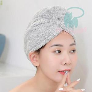 ヘアドライタオル 吸水 ヘアキャップ タオルキャップ ヘアバンド  大人 髪 吸水タオル 速乾タオル プール タオル帽子 温泉　お風呂上り｜secretstore