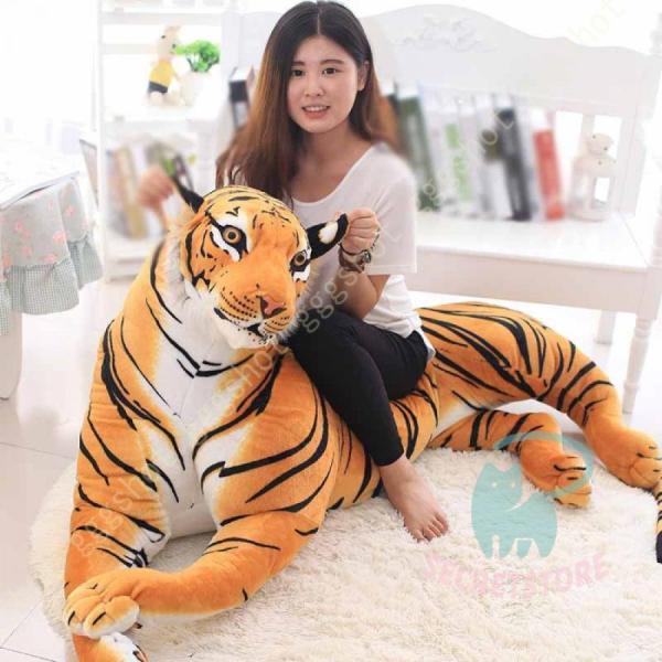 虎ぬいぐるみ TIGER タイガー ぬいぐるみ 抱き枕 大きい 動物 おもちゃ もちもち ギフト 抱...