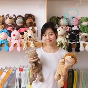 20%OFF オランウータン ぬいぐるみ 動物 ハンドパペット