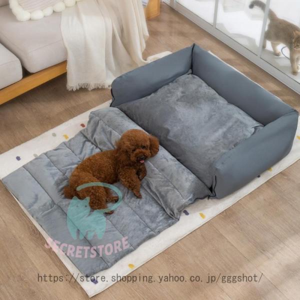 犬用ベッド クッション 犬 猫 ベッド ソファー ふかふか クッション 小型犬 中型犬 ペットベッド...